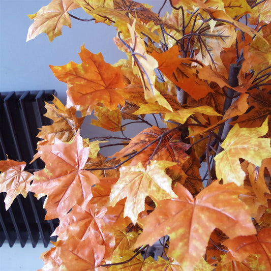 Artificial Tree Large Orange Maple Autumn 125cm. Botanik-1