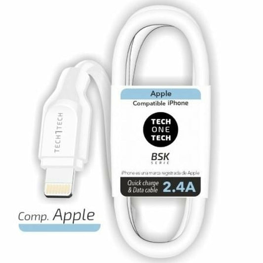 Lightning Cable Tech One Tech White