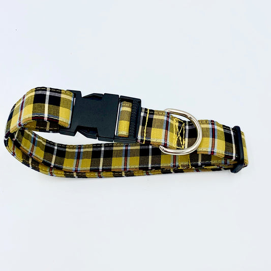 Dog Collar- Cornish Tartan