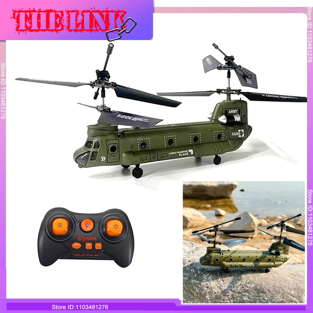S26H Army Transport RC Helicopter