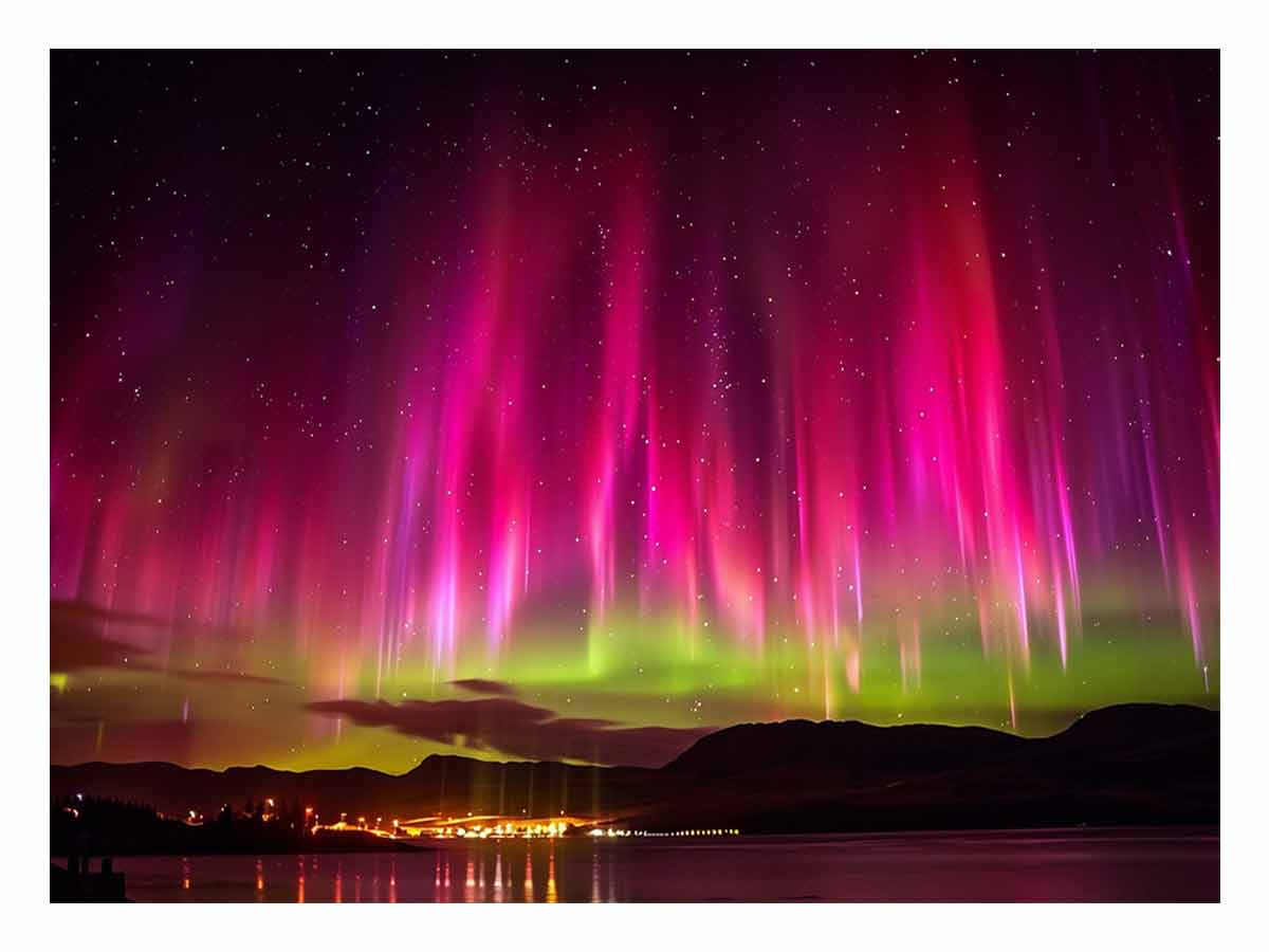 Northern Lights  Canvas Painting Print