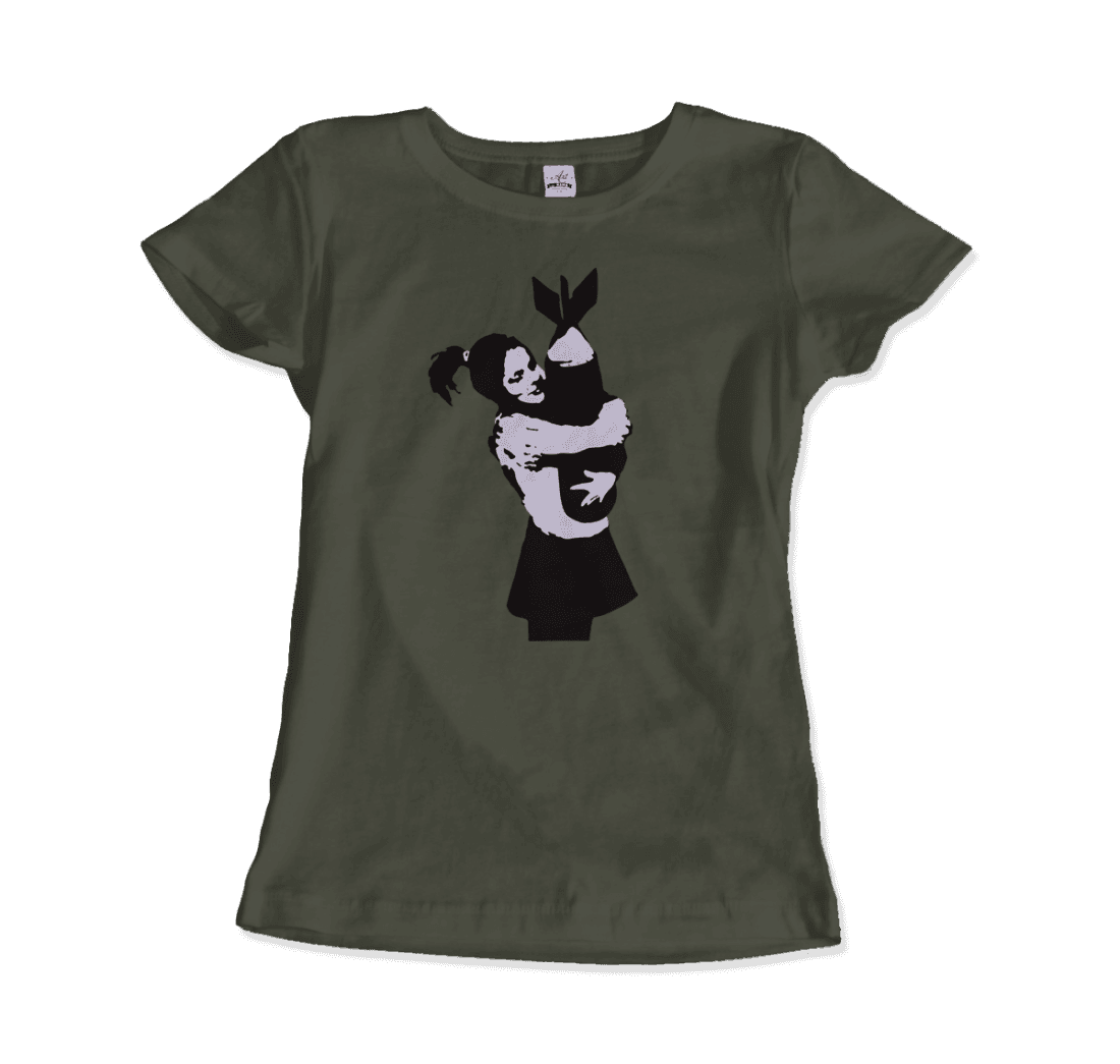 Banksy Bomb Hugger Street Art T-Shirt