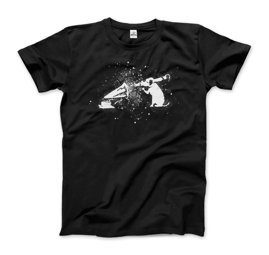 Banksy Rocket Dog (His Master’s Voice) Street Art T-Shirt