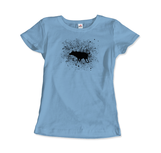 Banksy Wet Dog Splatter 2007 Street Art T-Shirt