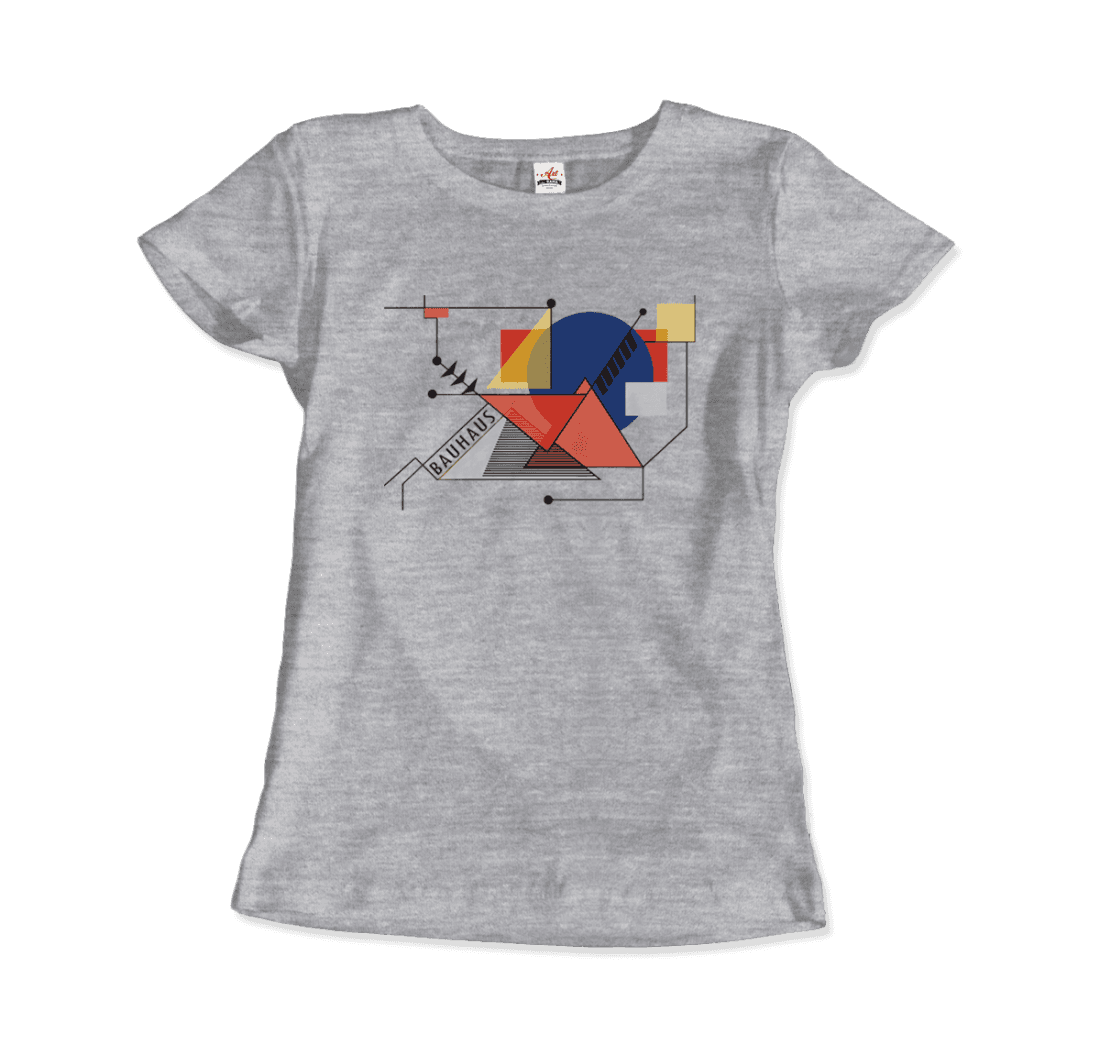 Walter Gropius Bauhaus Geometry Artwork T-Shirt